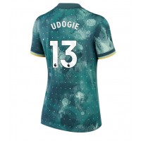 Camiseta Tottenham Hotspur Destiny Udogie #13 Tercera Equipación Replica 2024-25 para mujer mangas cortas